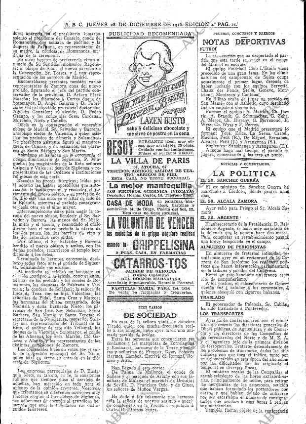 ABC MADRID 28-12-1916 página 11