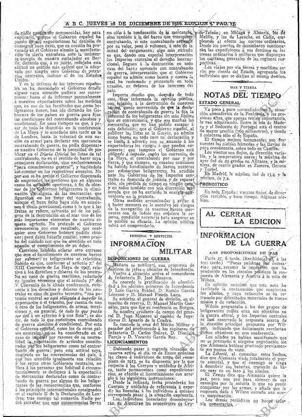 ABC MADRID 28-12-1916 página 15