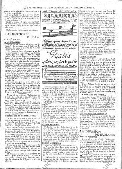 ABC MADRID 29-12-1916
