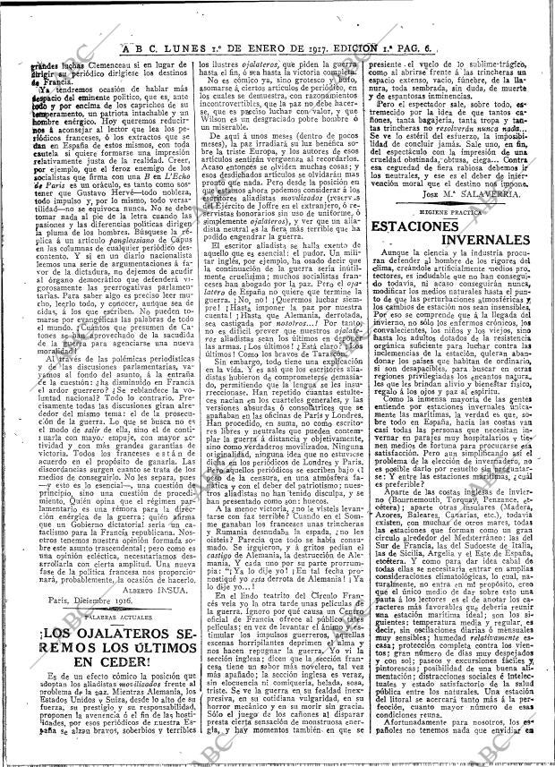 ABC MADRID 01-01-1917 página 6