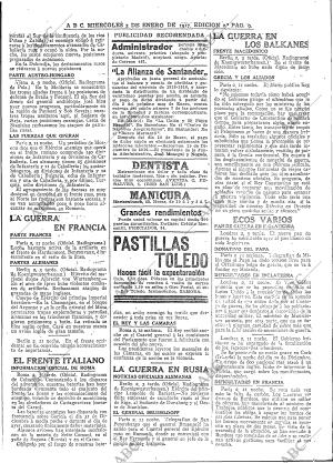 ABC MADRID 03-01-1917 página 9