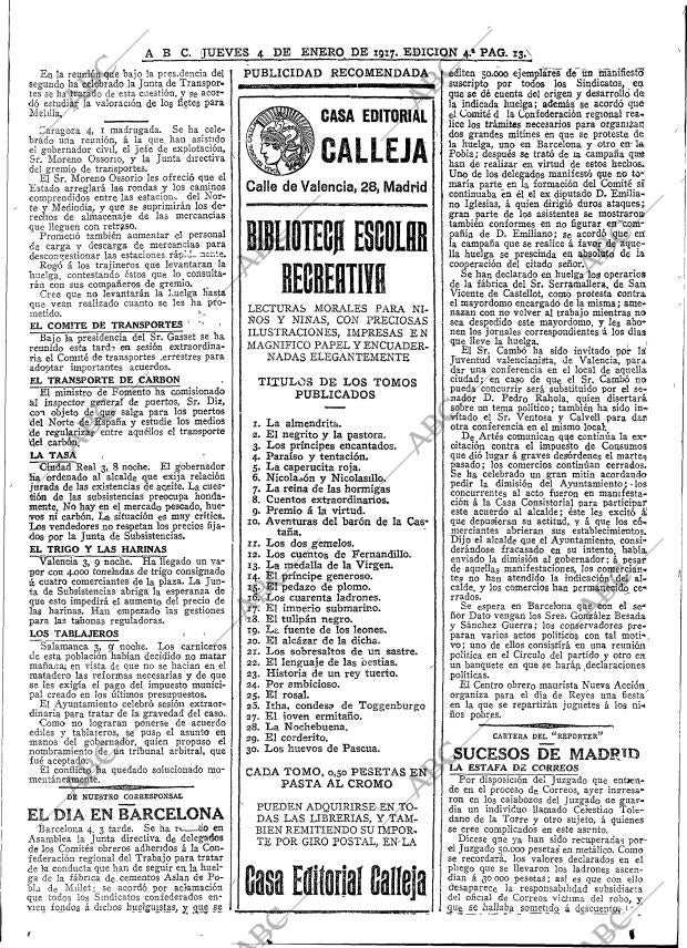 ABC MADRID 04-01-1917 página 13