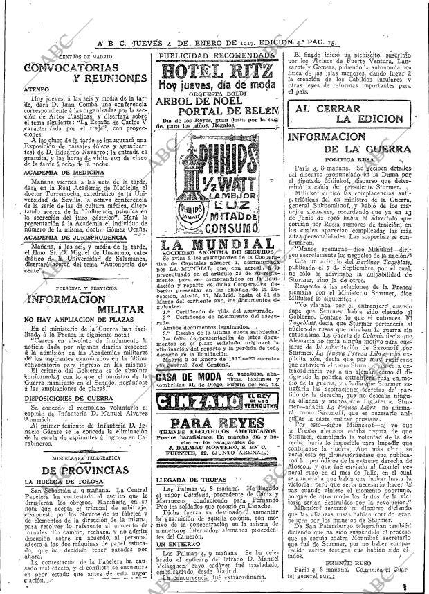 ABC MADRID 04-01-1917 página 15