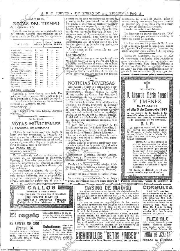 ABC MADRID 04-01-1917 página 18