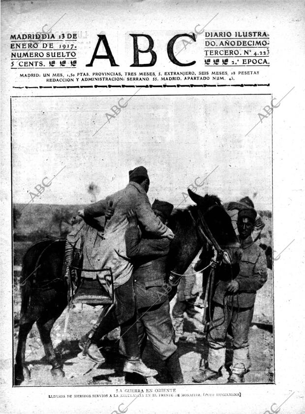 ABC MADRID 13-01-1917 página 1