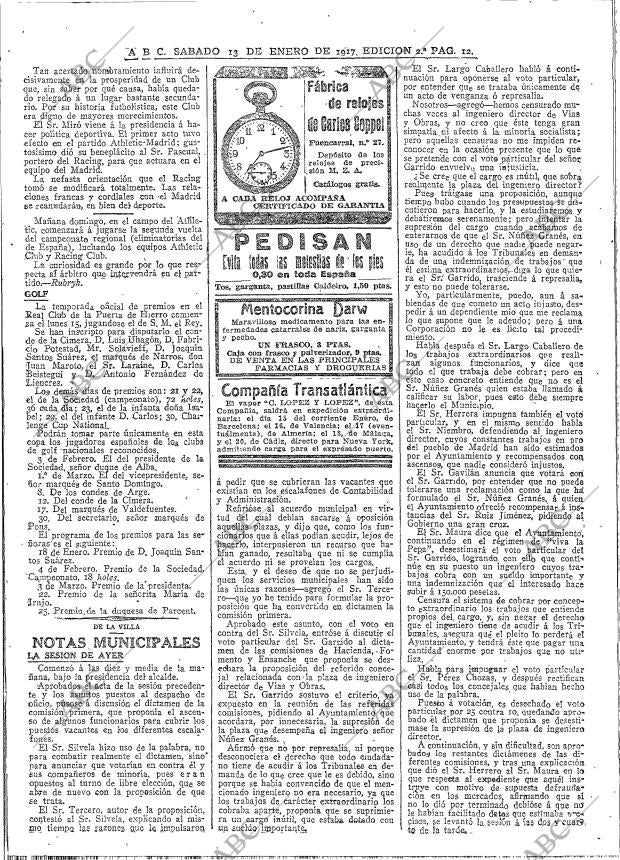 ABC MADRID 13-01-1917 página 12