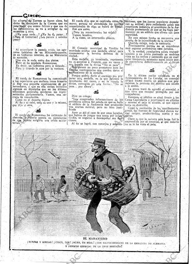 ABC MADRID 13-01-1917 página 23