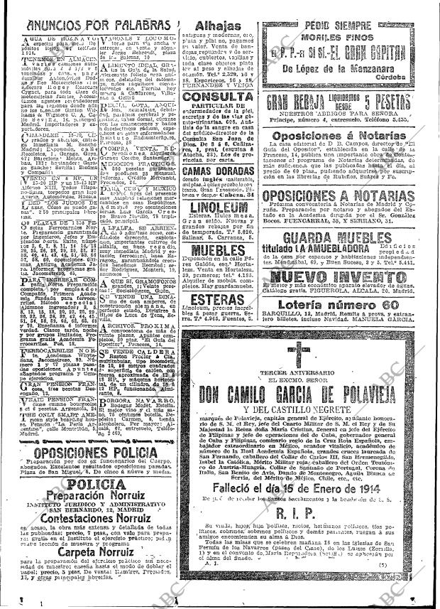 ABC MADRID 14-01-1917 página 17