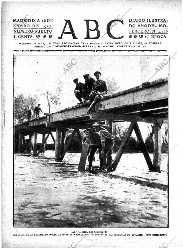 ABC MADRID 16-01-1917 página 1