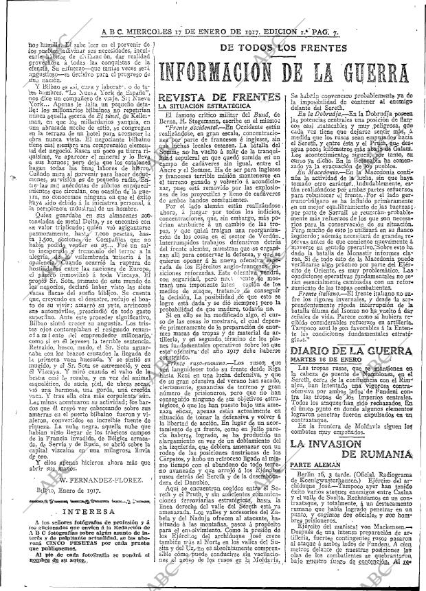 ABC MADRID 17-01-1917 página 7