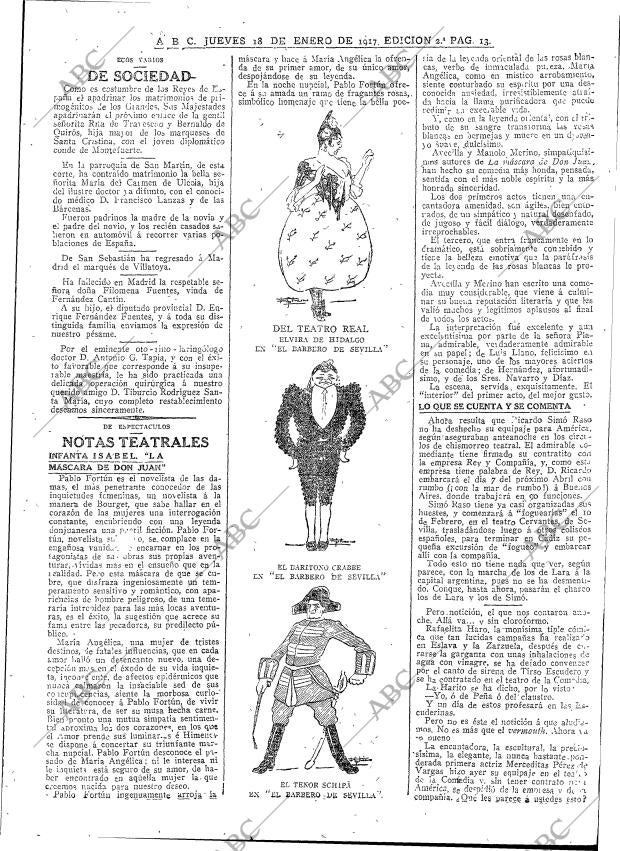 ABC MADRID 18-01-1917 página 13
