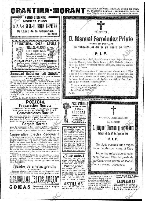 ABC MADRID 18-01-1917 página 21