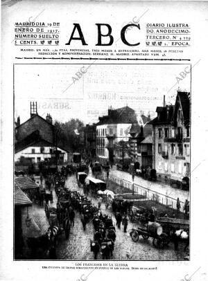 ABC MADRID 19-01-1917 página 1