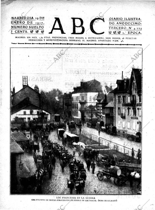 ABC MADRID 19-01-1917 página 1