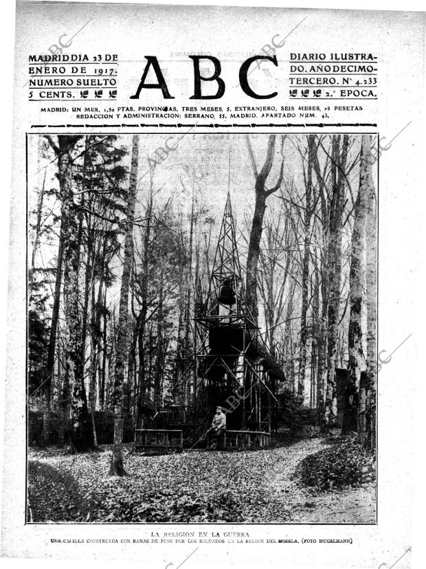 ABC MADRID 23-01-1917 página 1