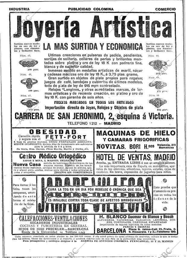 ABC MADRID 23-01-1917 página 2