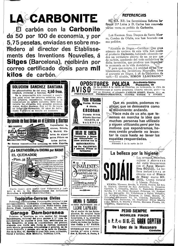 ABC MADRID 26-01-1917 página 23