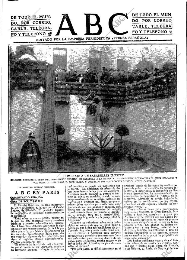 ABC MADRID 26-01-1917 página 3