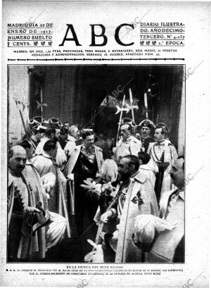 ABC MADRID 27-01-1917 página 1