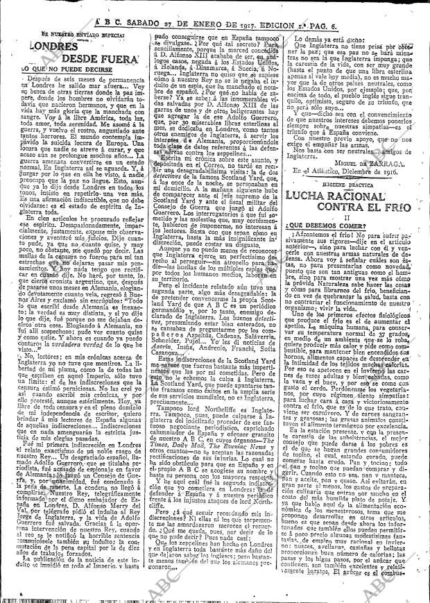 ABC MADRID 27-01-1917 página 6