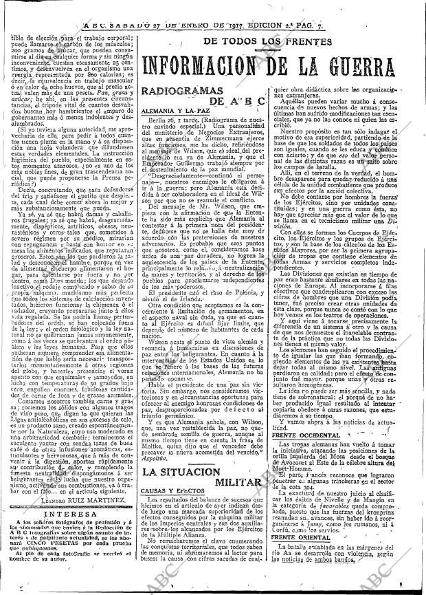 ABC MADRID 27-01-1917 página 7