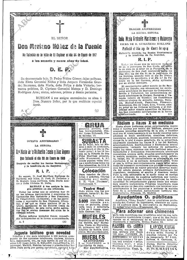ABC MADRID 28-01-1917 página 21