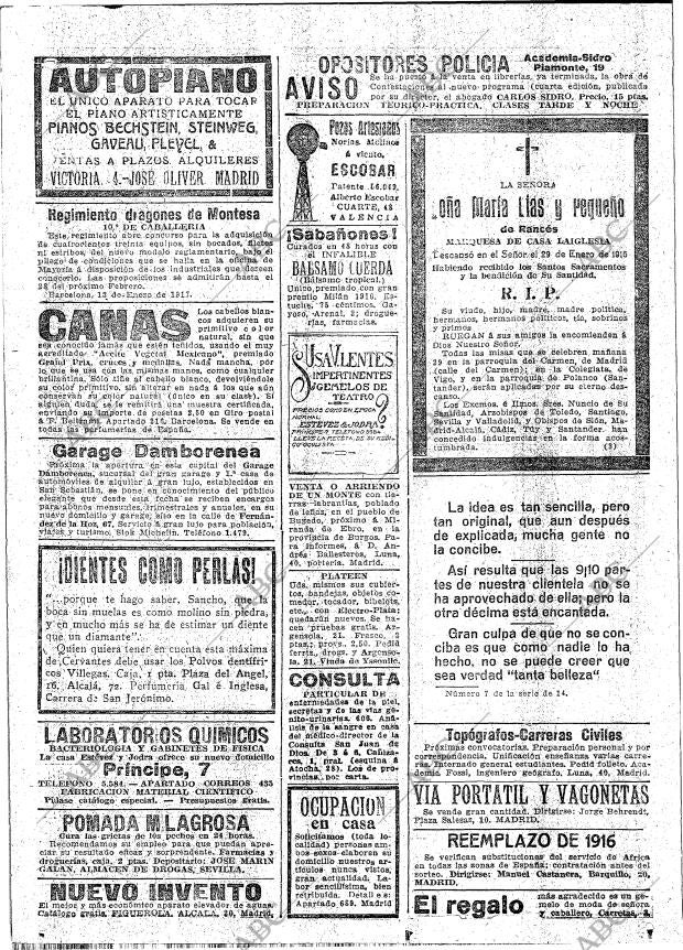 ABC MADRID 28-01-1917 página 22