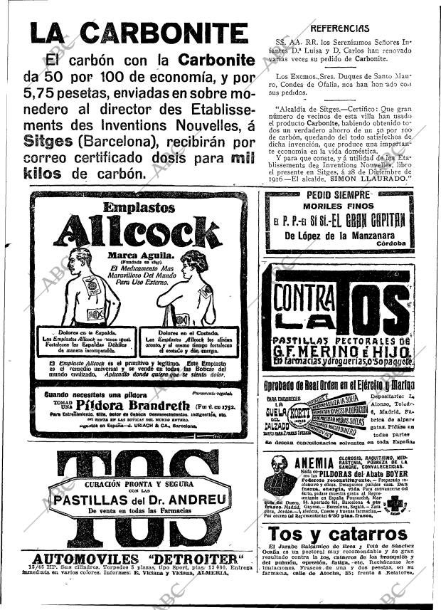 ABC MADRID 28-01-1917 página 23