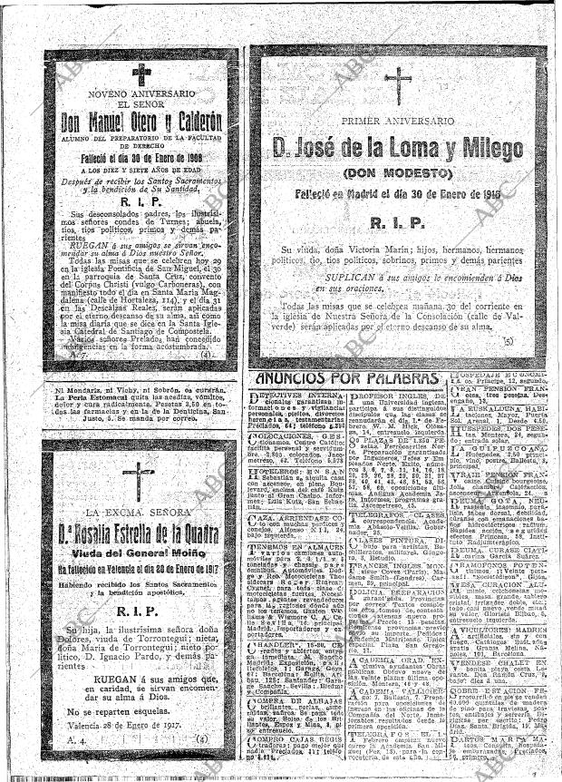 ABC MADRID 29-01-1917 página 20