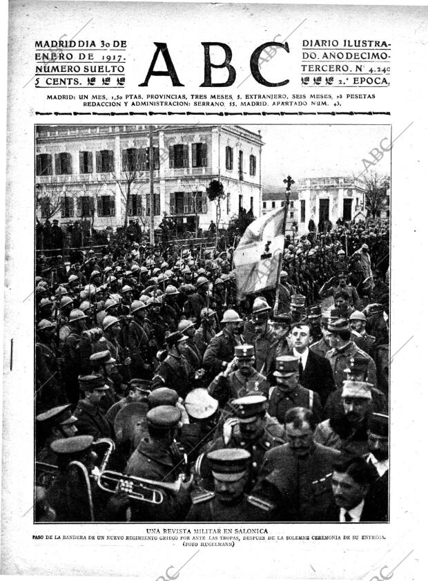 ABC MADRID 30-01-1917 página 1