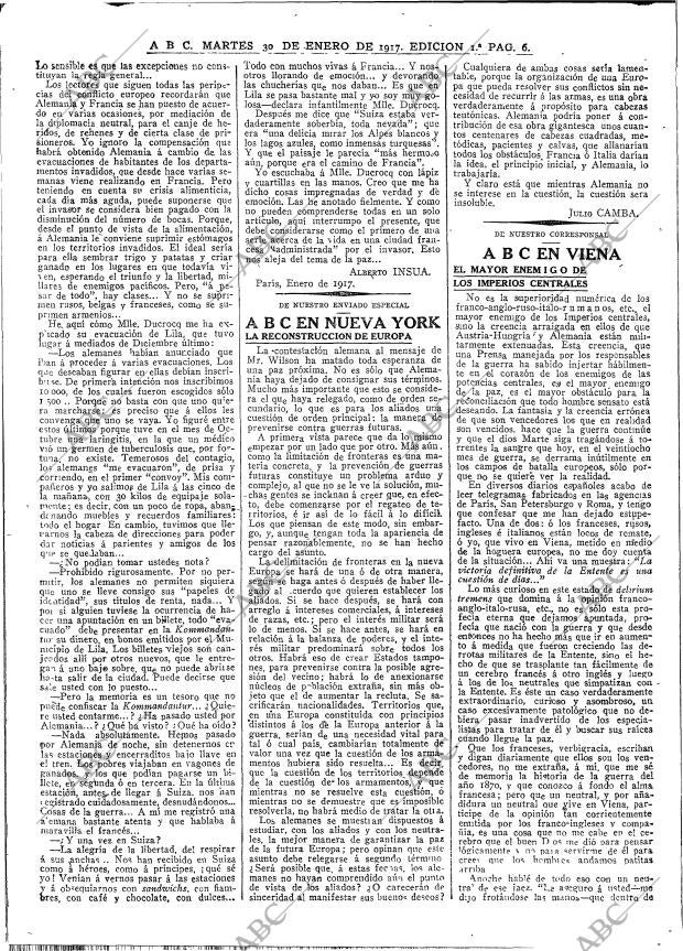 ABC MADRID 30-01-1917 página 6