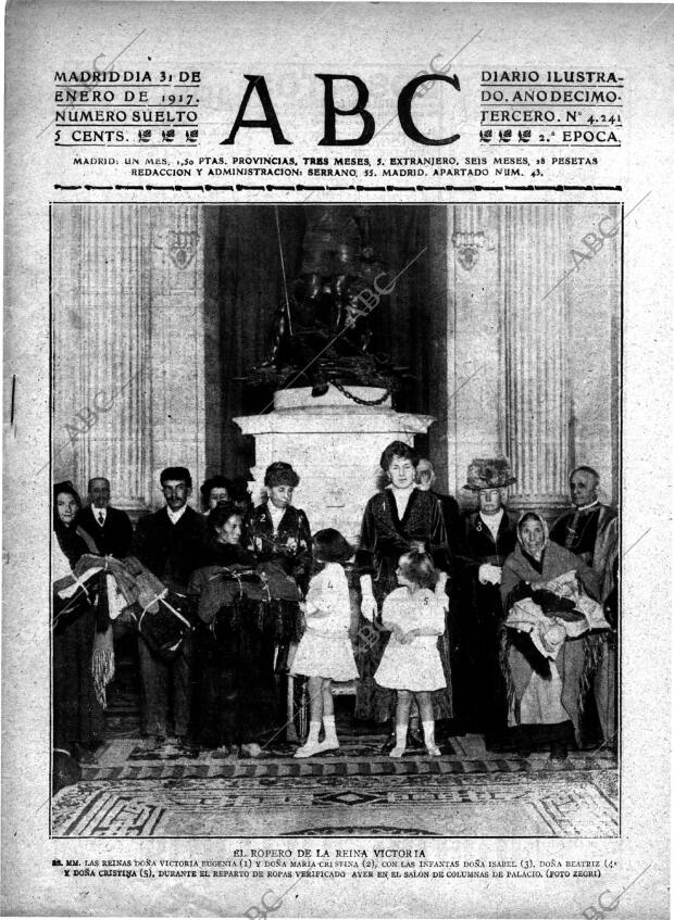 ABC MADRID 31-01-1917 página 1