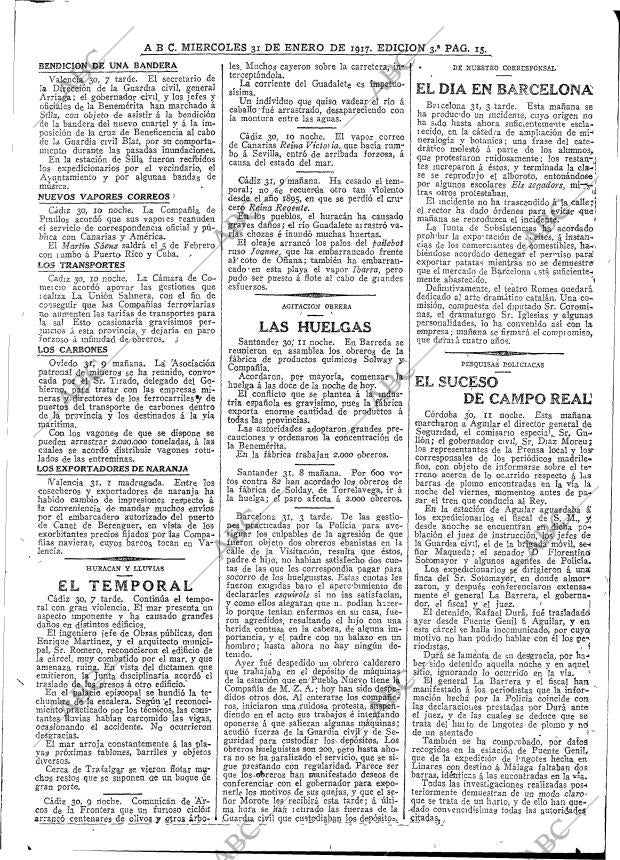 ABC MADRID 31-01-1917 página 15