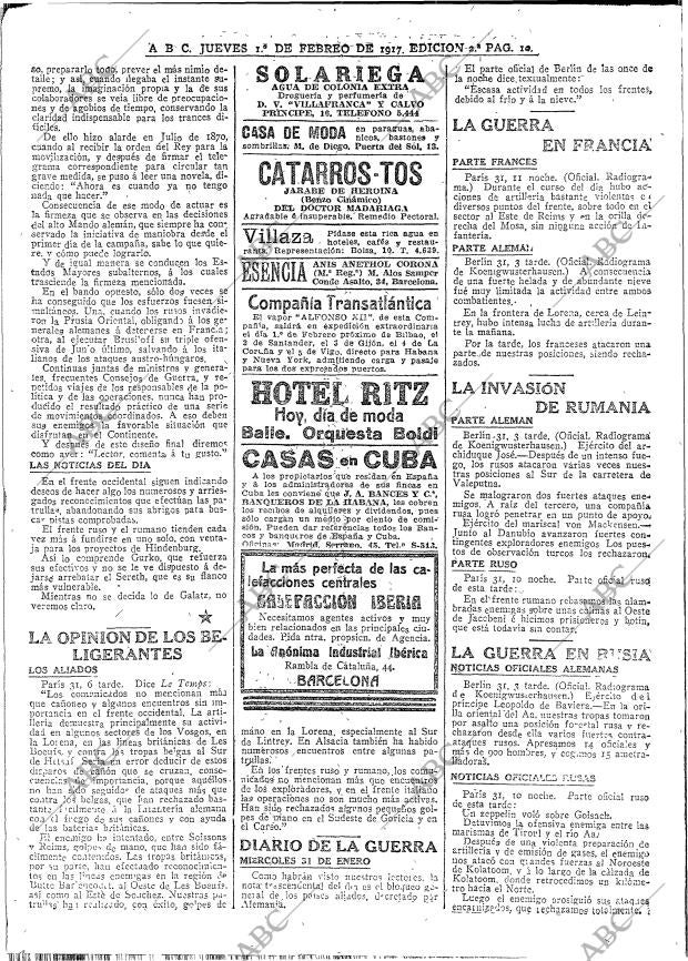 ABC MADRID 01-02-1917 página 10