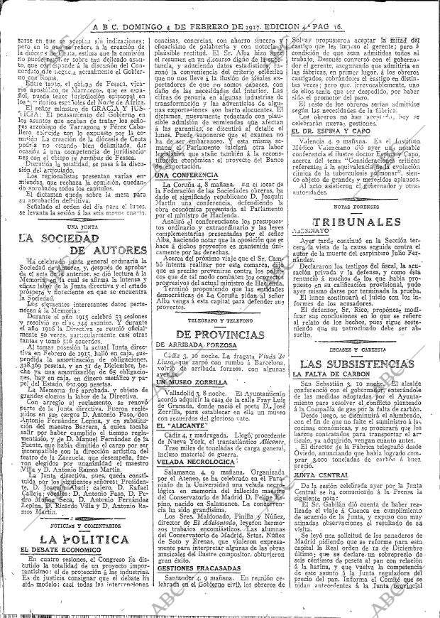 ABC MADRID 04-02-1917 página 16