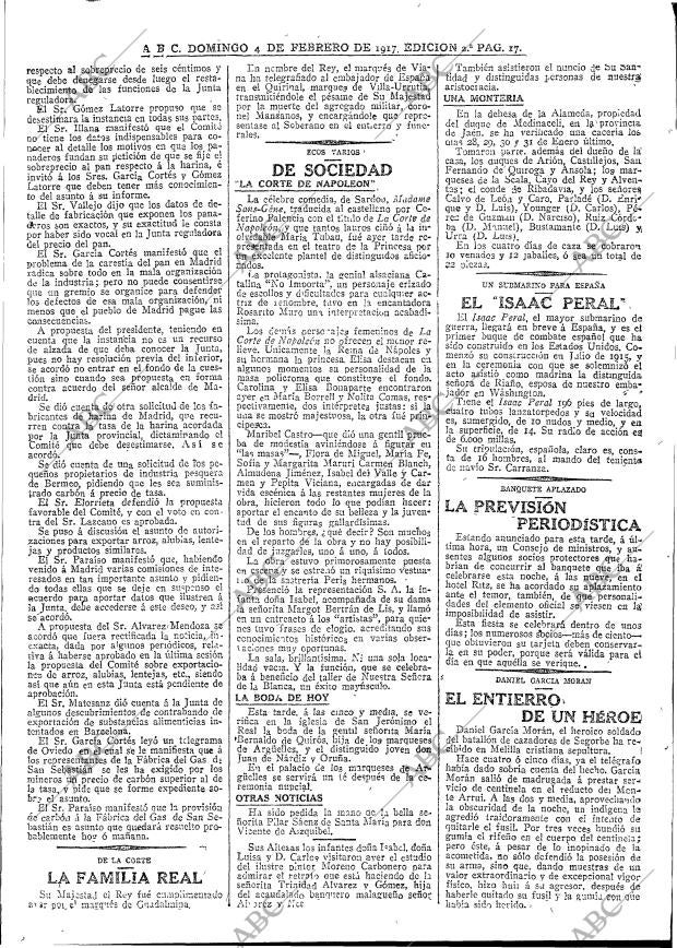 ABC MADRID 04-02-1917 página 17