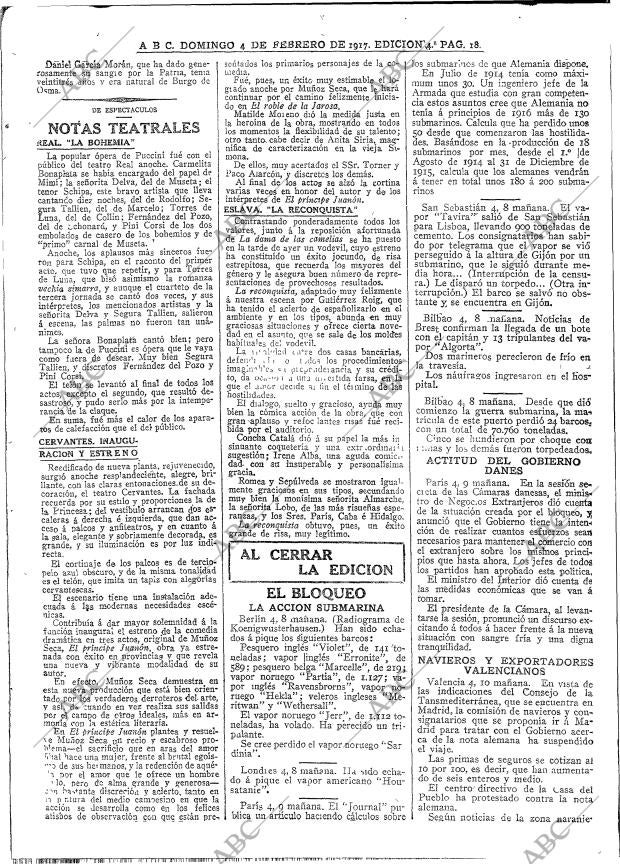 ABC MADRID 04-02-1917 página 18