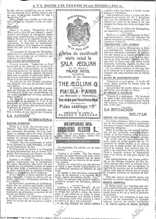 ABC MADRID 06-02-1917 página 12