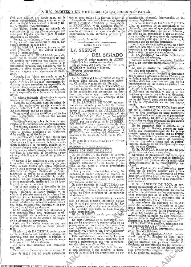 ABC MADRID 06-02-1917 página 16