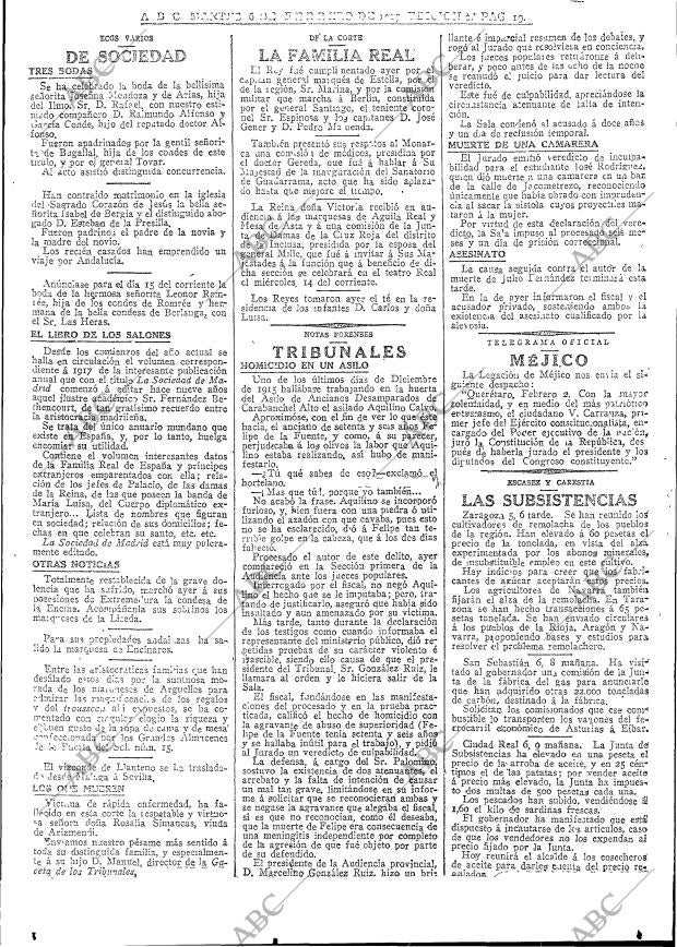 ABC MADRID 06-02-1917 página 19