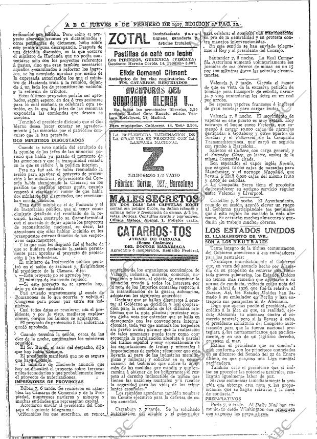 ABC MADRID 08-02-1917 página 12