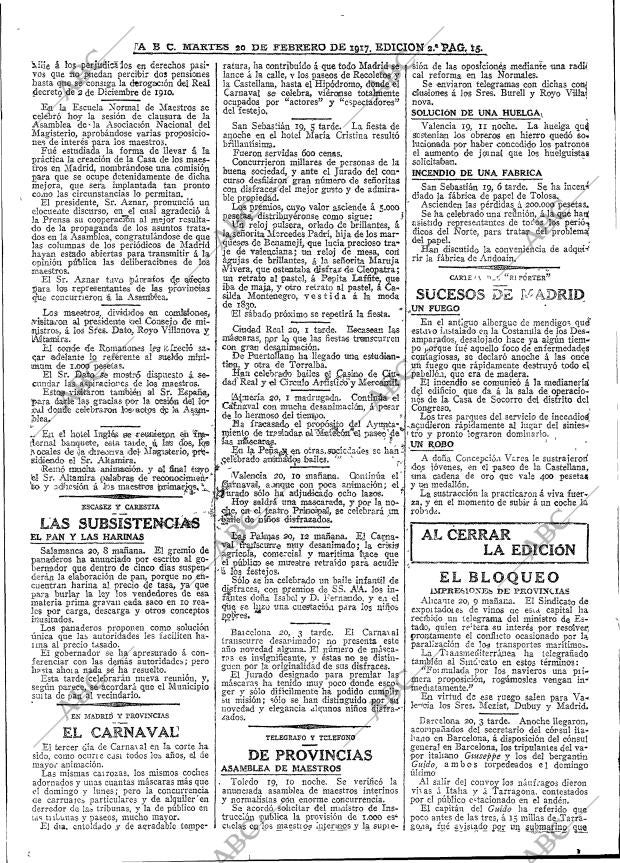 ABC MADRID 20-02-1917 página 15