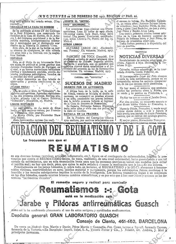 ABC MADRID 22-02-1917 página 22