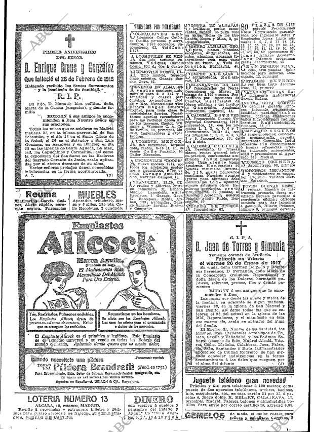 ABC MADRID 22-02-1917 página 25