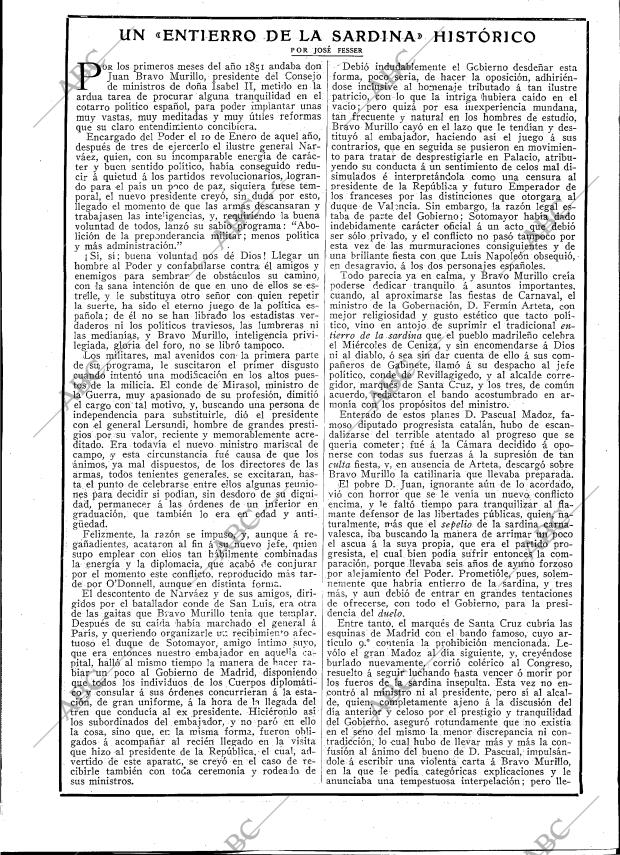 BLANCO Y NEGRO MADRID 25-02-1917 página 21