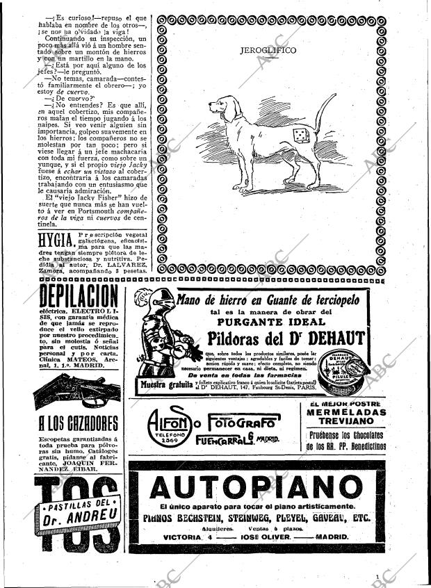 BLANCO Y NEGRO MADRID 25-02-1917 página 41