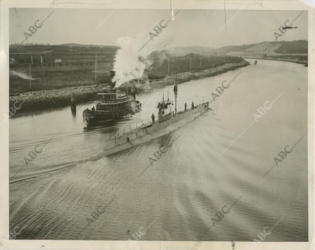 El primer viaje del submarino español «Isaac Peral»