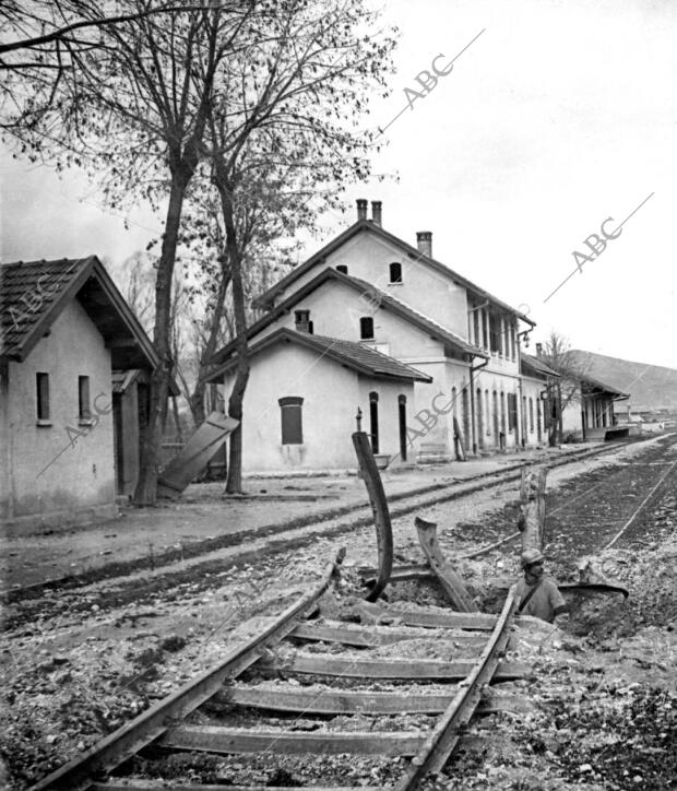 Aspecto actual de la estación Ferroviaria de Monastir