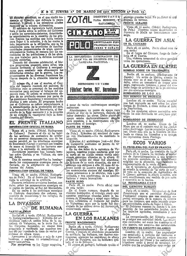 ABC MADRID 01-03-1917 página 13