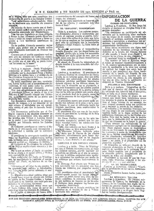 ABC MADRID 03-03-1917 página 17